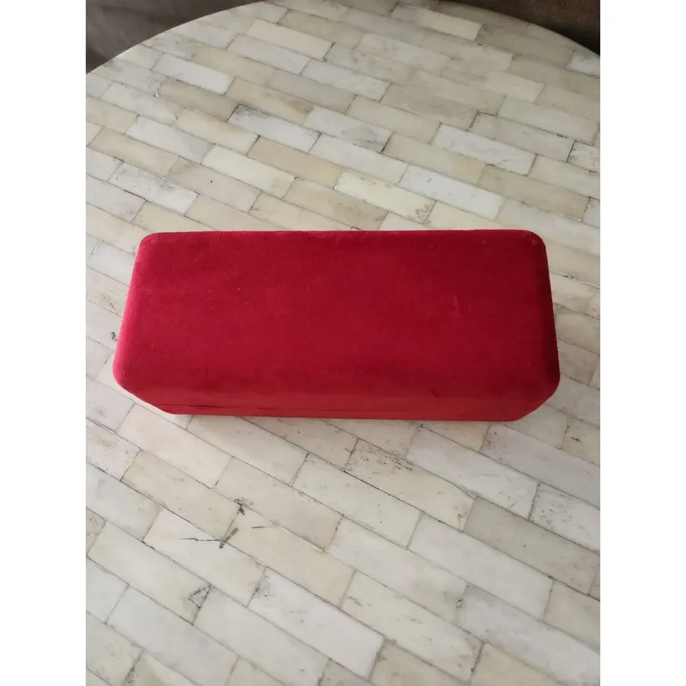 Carolina Herrera velvet eyeglasses or sunglasses case EMPTY